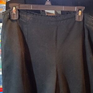 Soft Surroundings Black Petite Large Two Pocket Pants